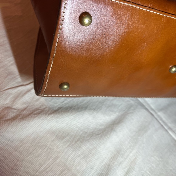 Patricia Nash Brown Leather Shoulder Bag - Picture 12 of 14